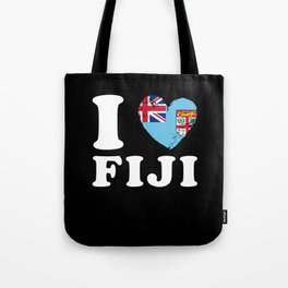I Love Fiji Tote Bag
