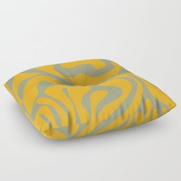 13 Abstract Swirl Shapes 220711 Valourine Digital Design Floor Pillow