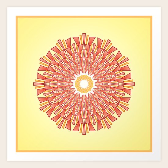 Spring Red Art Print