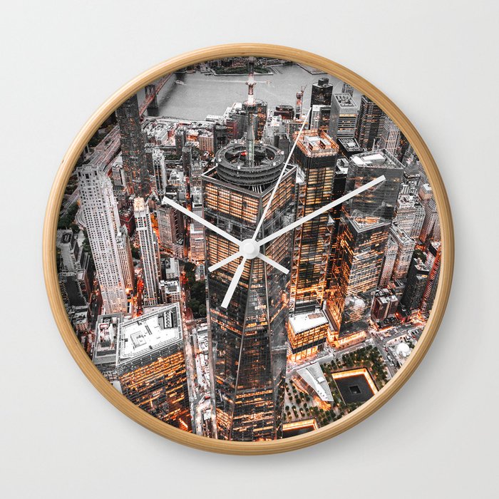 NEW YORK CITY XI Wall Clock