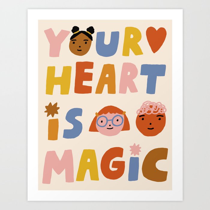 Heart Magic Art Print