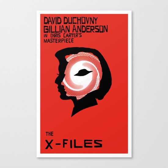 The X-Files as Vertigo Canvas Print