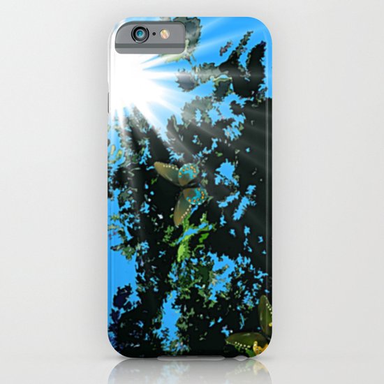 On the edge of the garden. iPhone & iPod Case
