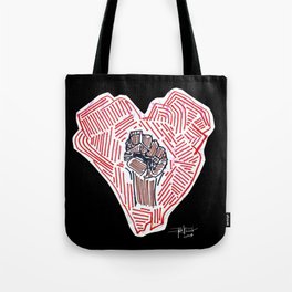 Untitled (Heart Fist) Tote Bag