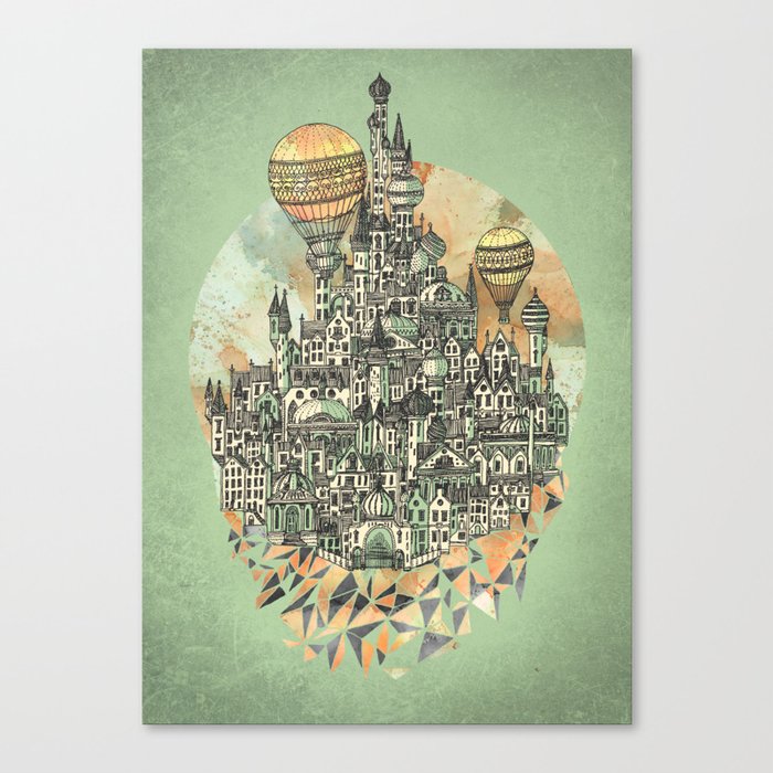 Emerald City Canvas Print