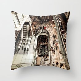 Urban Industrial Architectural Designs Elegant Art Photo Throw Pillow