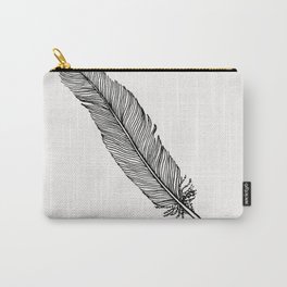 Quill Feather Carry-All Pouch