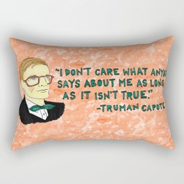 Truman Capote Rectangular Pillow