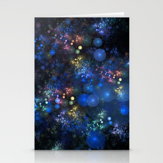 Space and Time Stationery Cards
