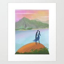 Kauai Love Art Print