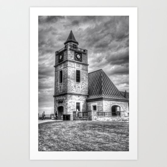 clock tower Art Print