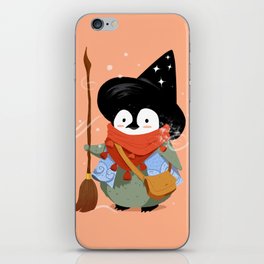 Wizard Penguin iPhone Skin