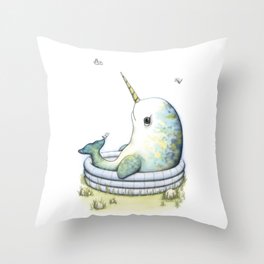 Lazy Summer Day Throw Pillow