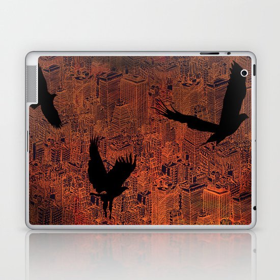 Ecotone (night) Laptop & iPad Skin