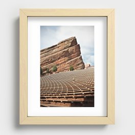 Red Rock Amphitheater  Recessed Framed Print