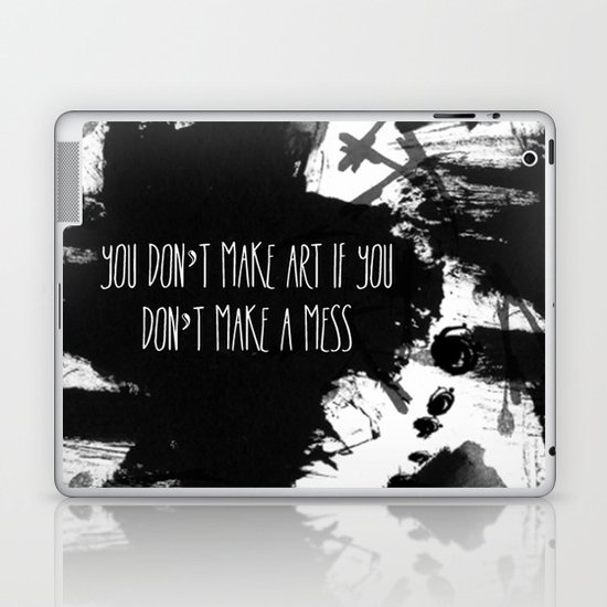 Graphic_ARt quote Laptop & iPad Skin