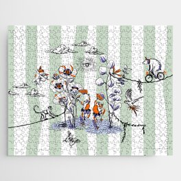 Dancing frogs Jigsaw Puzzle