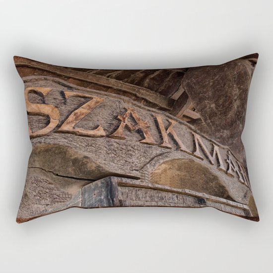 Hungary - Szakmar - Sign Rectangular Pillow