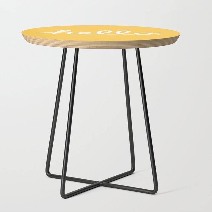 Hello: The Macintosh Office (Yellow) Side Table