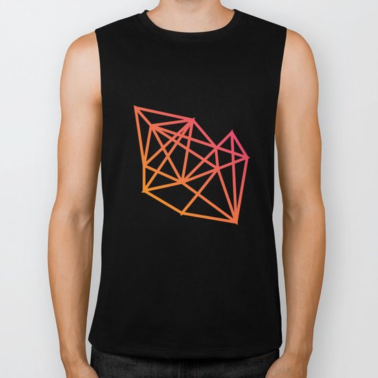 Geometry Biker Tank