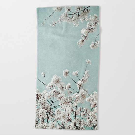 springtime Beach Towel