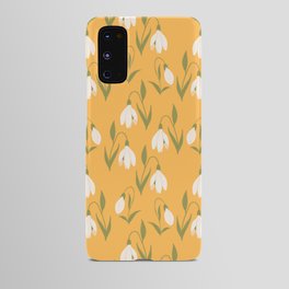 Snowdrop Yellow Android Case