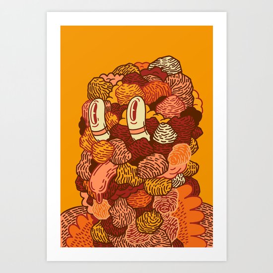 Monotony Art Print