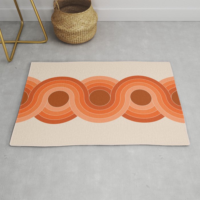 Red Rock Chain Rug