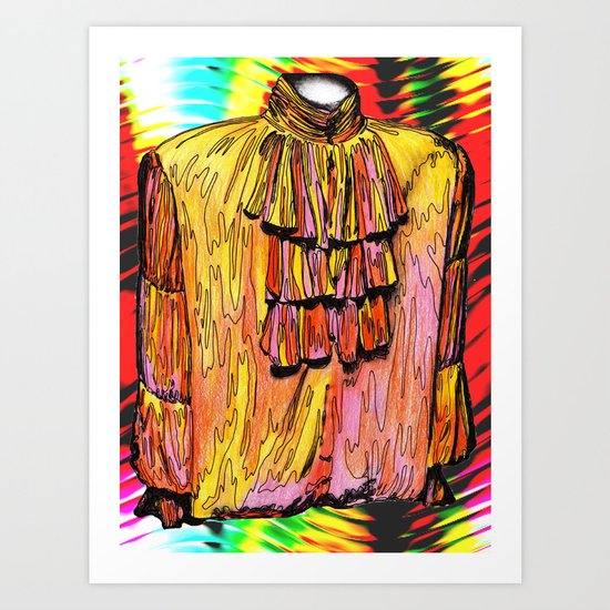 THE PUFFY SHIRT REMIX Art Print