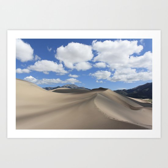 Great Sand Dunes Art Print