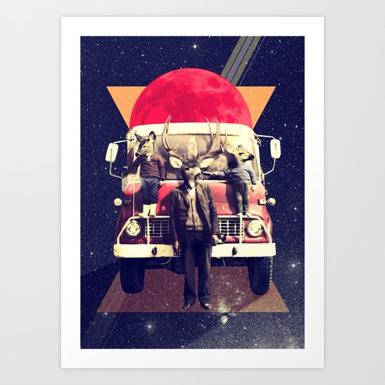 El Camion Art Print