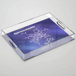 Hydroxocobalamin vitamin B12, Structural chemical formula Acrylic Tray