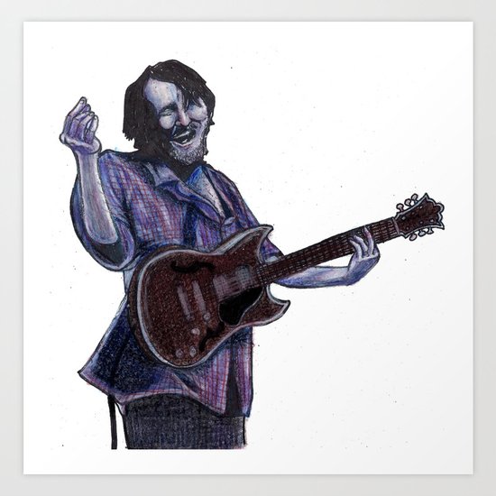 John Bell- Singing Art Print