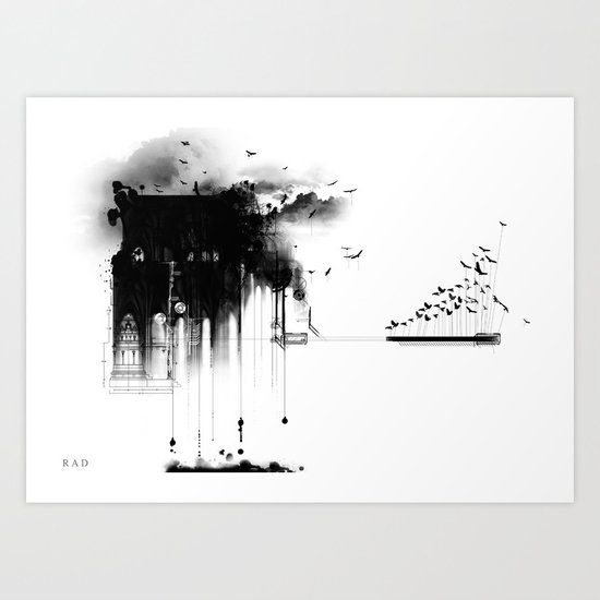A Nightmare I had... Art Print