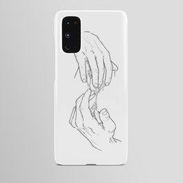 Hands and roots Android Case