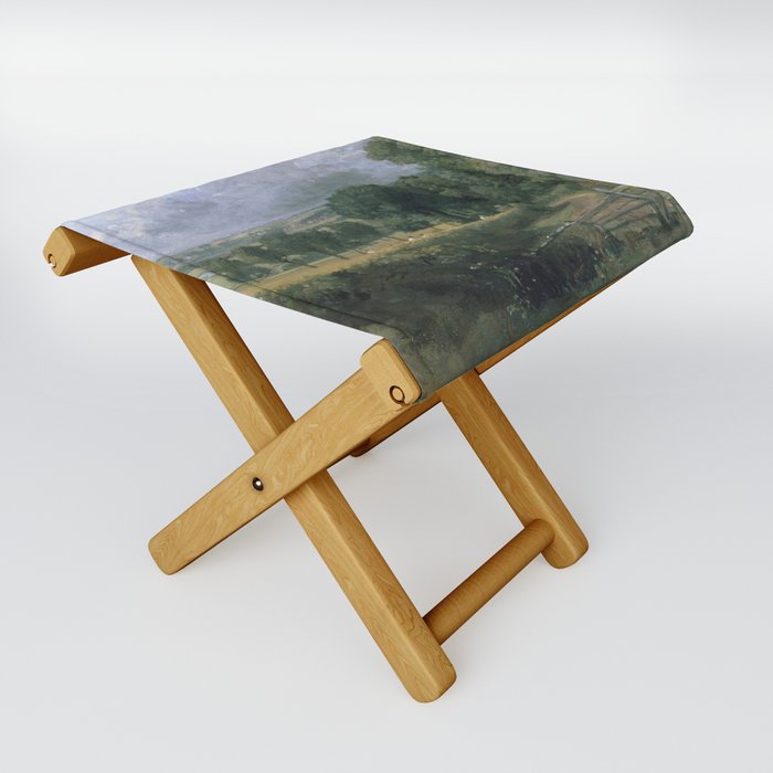 Landscape art by John Constable Folding Stool