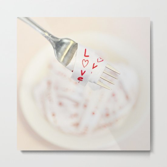 LOVE Feast... Metal Print