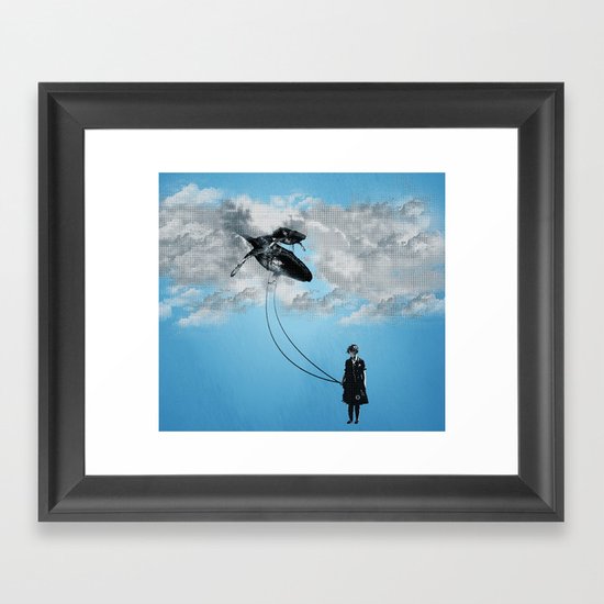 Defying Gravity Framed Art Print