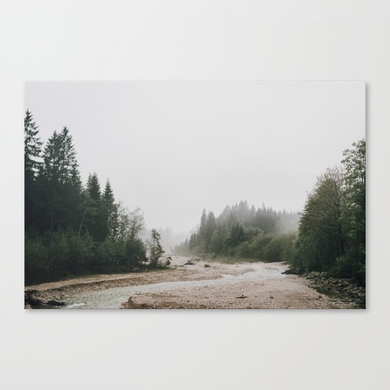 Riverside landscape photography Canvas Print