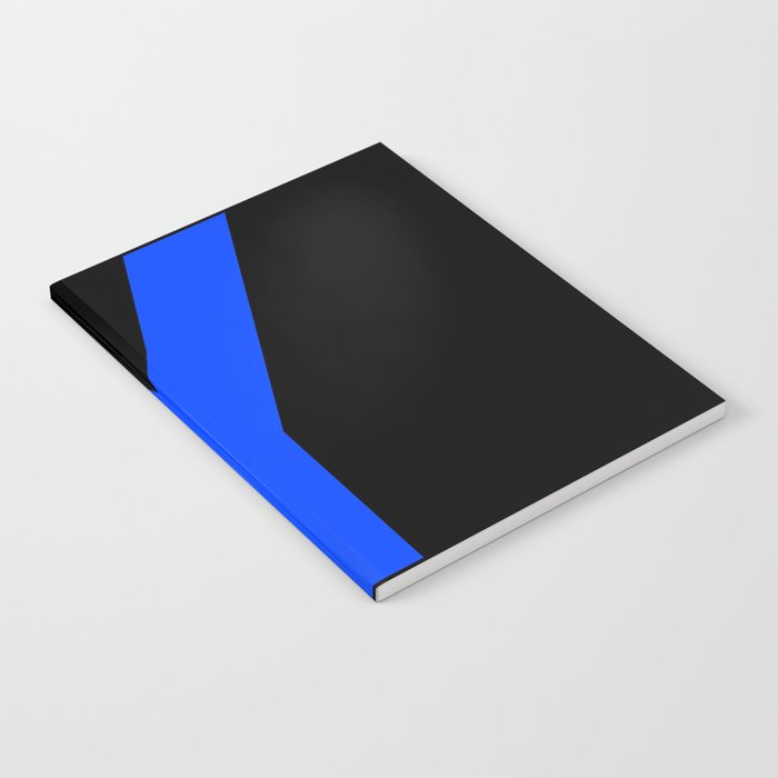 Letter Y (Blue & Black) Notebook
