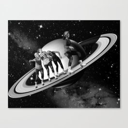 Roller Derby on Saturn Canvas Print