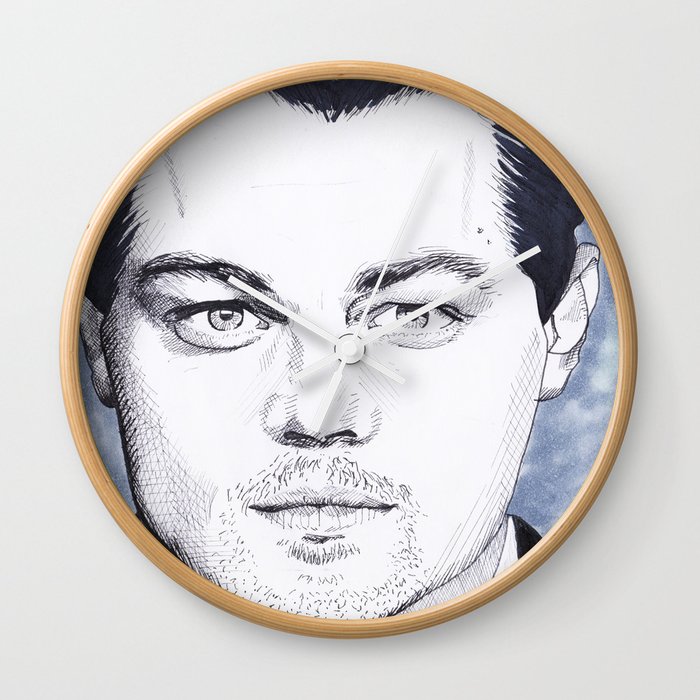 Leonardo DiCaprio Wall Clock