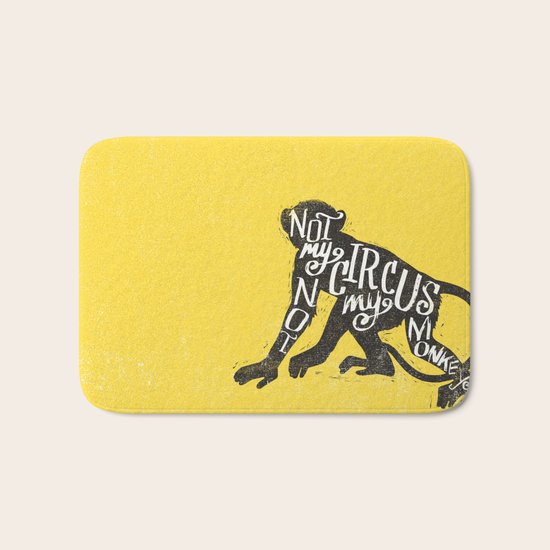 NOT MY CIRCUS Bath Mat