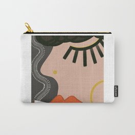 Smoking Lady Carry-All Pouch