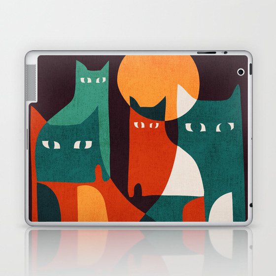Cat Family Laptop & iPad Skin