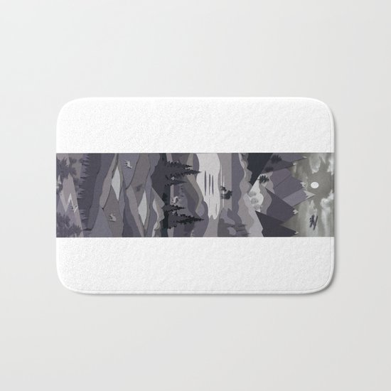 Up The Mountains Bath Mat