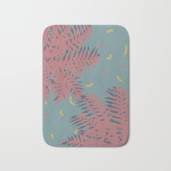 palm tree Bath Mat
