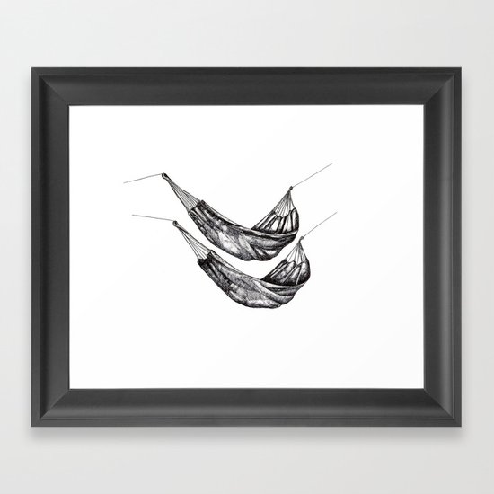 Check out my Hammocks! Framed Art Print