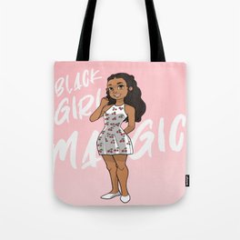Cute Girl Magic 2 Tote Bag