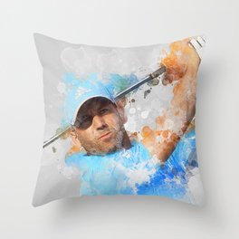 Sergio Garcia Throw Pillow